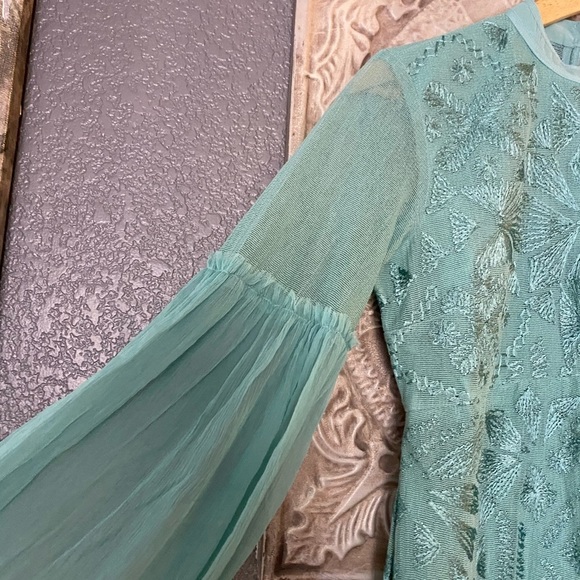 Free People Canton Embroidered Bishop Sleeves - Picture 6 of 10